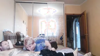 mother-into-law makes a bj then sex into different posses one