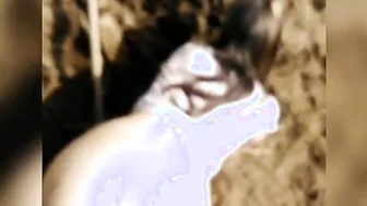 Pounded public ejaculated on booty