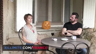 Mom Catalya getting seduced by a young man