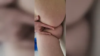 teenagers finger fuck her creamy vagina inside shower