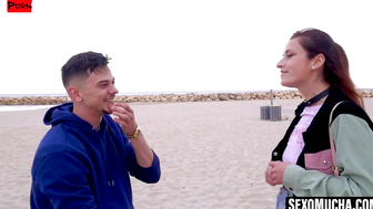 SunKissed Seduction Latina Cutie Gets Savagely Screwd on the Beach