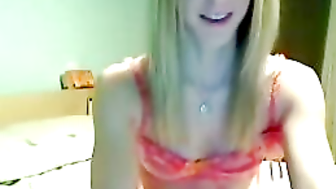 Teeny-Blondes - Passionate First Time with My BoyFriend's Cam
