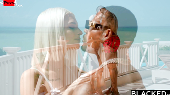 BLACKED Naughty Blonde Christy Sneaks Away For Vacay BBC