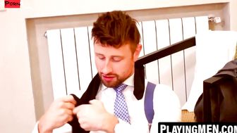 Obsession porn video – MORNING OBSESSION Tattooed Hunks Exclusive Blowjob Session