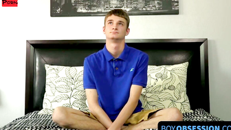 Explicit Delights Witness the Seductive Seduction of InnocentLooking Lucas as He Surrenders to the Pleasure of a Sinful Object Diameter