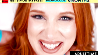 SAVORING THE MOMENT! Curvaceous Cutie Madison Morgan Bends Over for Oliver Davis in an Unforgettable Adult Time Exclusive