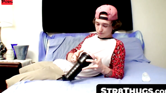 UNLEASH THE BEAST Straight Powerhouse Sean Johansens CumFilled Fleshlight Fantasies