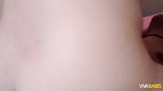 Anal close-up of step-daughter