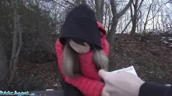 Outdoor Agent Dominno and her Gigantic Titted Fuck inside Hotel