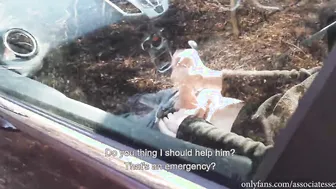 Youtube blogger caught a dude jerking off into vehicle into