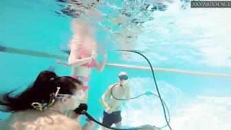UnderWater Passion - Hot Couple Fucks Under The Waves While Filming For Pornhub