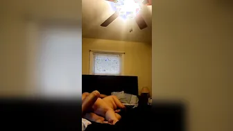 My Hottie little BBW ride my little dick.