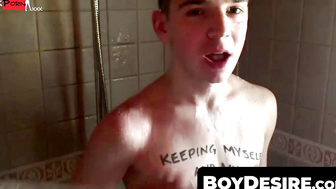 Tempting Teens Take Three Hot Guys at Once