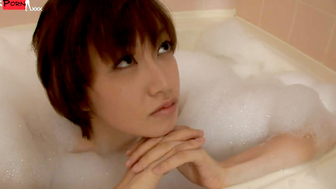 Sultry Akina Haras Japanese Seduction A Steamy Bathside Blowjob