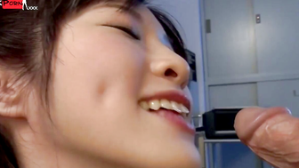 SLim Sara Yurikawa Unleashes Torrent of Pleasure Insatiable AsianBombshell Devours Cock with Fierce Passion