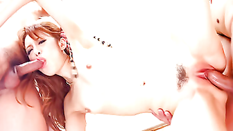 INSATIABLE Curves Mai Shirosakis Lustful Threesome Obsession
