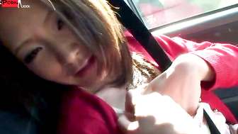 Roadside OrgasmAsian Milfs Steamy Car Sex Adventure