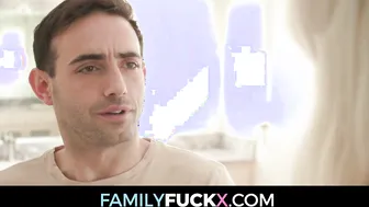 Huge Titty London River Fucks Her Stepson Jake After He Takes A