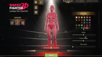 Nude Fighter 3D [SFM Animated game] wretsling mixed sex fight with monstrous