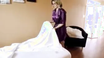 Stepmom Cory getting her beautiful cunt fuck while stuck