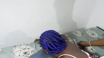 Boss pounded his cook from the kitchen to the bedroom