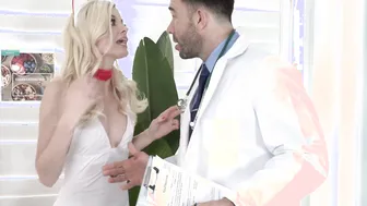 Doctor Pounder Treats Aiden Ashleys Soak Cunt (FEMALE FOCUS)