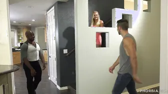 big black cock drills fiance and tenant