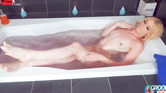 Transsexual Babe's Unplugged Sex-Tape - Horny Teenage Trans Girl Fucks Herself