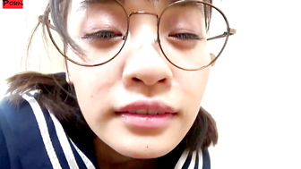 College Girl's Wild Side - School Uniform Roleplay with Pornstar Urara Kanan