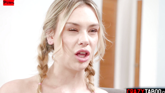 Blonde Bombshell Teenage Sex Siren Takes on the World