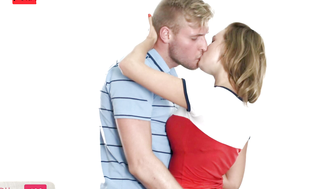 Redhead Bombshell - Huge Natural Breasts & Curves Riding Her Man's Thick 9 Inch Monster-Dong