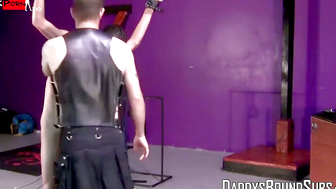Bondaged Slut Submission Training with Dominant Dad - Fucked Hard by Huge Dick