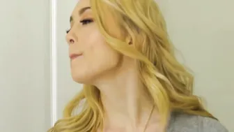 Anastasia caught stepbro Michael jerking that made her feel turned on