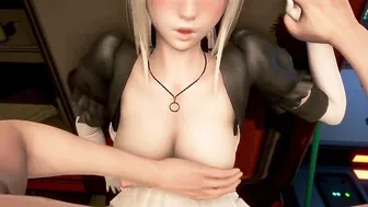 Servant porn video – Role-having fun games with an cartoon gf. servant