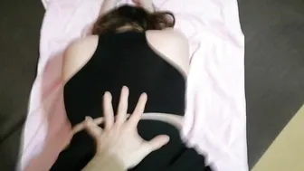 Beauty Professor Nailed inside Tight Skirt with Condom