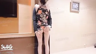 Oriental receptionist
