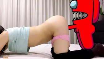 Among us Futa Impostor Plowed my Step Sis | Animation | USB