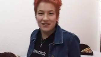 German Red Haired Masturbation Talent