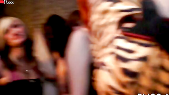 PartyingTeens - College Girls Orgy in Glory Hole