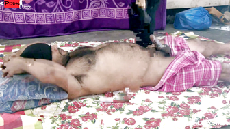 Exhausted Indian Housewife Begs for It All Day, Finally Surrenders to Younger Lovers Harsh BJ and Wild Threesome Frenzy