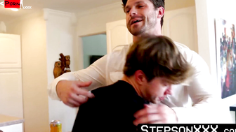 Step-Daddy's Boy - Intense Raw Fuck With Hot Stepfather And His Son