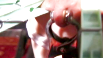 IRRESISTIBLE TEASE Sizzling Sexpot Takes On Massive Fake Dong, Cant Get Enough!