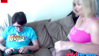 Mature Lady Alisha Rydes A MindBending Deflowering at the Hands of Her Stepsons Ardent Friend