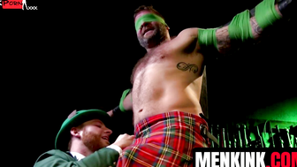 LEPRECHAUNS Lusty Lair Hairy Beefcake Colby Jansen BUSTED and BLOWN BY A GREEN GOD