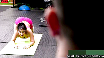 Mila Milkshake Blows the Gym Doors Wide Open with Her Insatiable Appetite for Insatiable Sex!