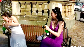 Slutty Slovakian Sirens - Scene #1", "Public Pickup Turns Into A Threesome" or "Throat Gaggers - Deepthroating The Guy's Dick".
