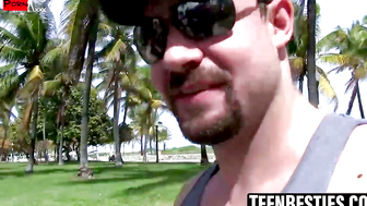 Spring Break Slay 10 Slumbering beauties trap a hapless dude for a night of nonstop group sex