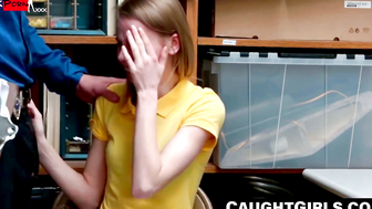 Tiny Tease Caught RedHanded by Big Dick Cop Catarina Petrovs Sizzling Heist