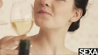 Cutie 18 blows and fucks to a wild cumshot into