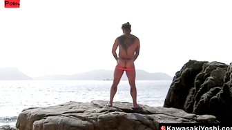 Beachside Bachelor Yoshis Sizzling Solo Session